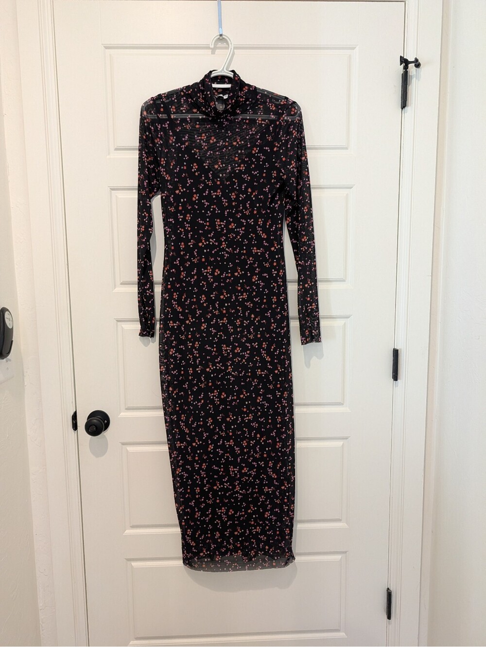 AFRM long sleeve Marni turtleneck dress